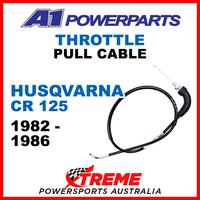 A1 Powerparts Husqvarna CR125 CR 125 1982-1986 Throttle Pull Cable 56-000-10