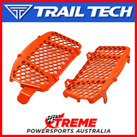Trail Tech KTM 125/250/300/350/450/500 EXC 17-18 Orange Radiator Guard Set TT0151RB03