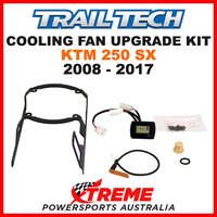 732-FN1 KTM 250SX 250 SX 2008-2017 Trail Tech Digital Cooling Fan Kit