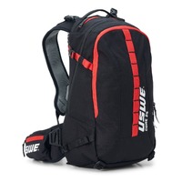 Uswe Core 25L Black/Red Moto Hydration Bag