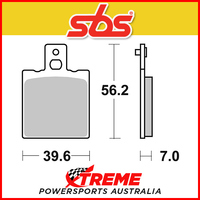 SBS Ceramic Rear Brake Pads for Laverda OR 50 Atlas 1987