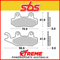 SBS Sintered Front Brake Pads for Yamaha WR500Z 92-93