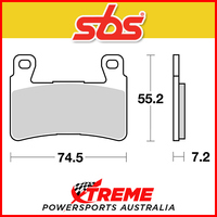 SBS Ceramic Front Brake Pads for Honda CB 400 SF4/5/S5 04-05