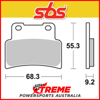 SBS Sintered Front Brake Pads for Aprilia mana 850 08-11