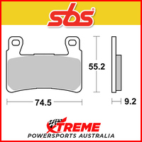 SBS Sintered Front Brake Pads for HD FXST Softail Deluxe/Standard 2015