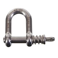 SNAP-D 8MM D SHACKLE STAINLESS STEEL