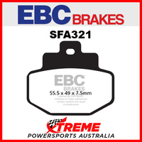 Piaggio Super Hexagon GTX 125 2001-2003 Organic Rear Brake Pad SFA321