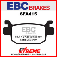 Honda SH 300i ABS 2008-2010 EBC Organic Rear Brake Pad SFA415