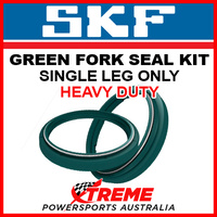 SKF KTM 125 SX 03-17, 48mm WP Heavy Duty Fork Oil & Dust Seal, Green Single Leg