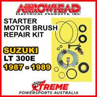Arrowhead For Suzuki LT300E LT-300E 1987-1989 Starter Motor Brush Repair SMU9104