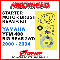 Arrowhead Yamaha YFM400 BIG BEAR 2WD 00-04 Starter Motor Brush Repair SMU9112