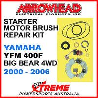 Arrowhead Yamaha YFM400F BIG BEAR 4WD 00-06 Starter Motor Brush Repair SMU9112