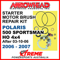 Arrowhead Polaris 500 Sportsman HO 4x4 06-07 Aft 3/10/06 Starter Motor Brush Kit