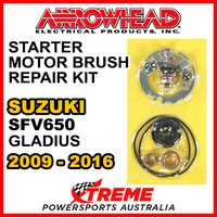 Arrowhead For Suzuki SFV650 Gladius 2009-2016 Starter Motor Brush Repair SMU9120