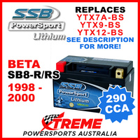 SSB 4-LFP14H-BS Beta SB8-R/RS 1998-2000 Lithium Battery