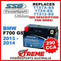 SSB 4-LFP14H-BS BMW F700 GS 2013-2014 Lithium Battery