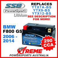 SSB 4-LFP14H-BS BMW F800 GS 2006-2014 Lithium Battery LFP14H-BS