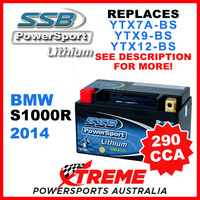 SSB 4-LFP14H-BS BMW S1000R 2014 Lithium Battery LFP14H-BS