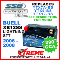 SSB 4-LFP14H-BS Buell XB12SS Lightning STT 2006-2008 12V 290CCA Lithium Battery