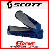 Scott Grip Duece ATV Half-Waffle Blue/Grey Motocross Handlebar 2178921099