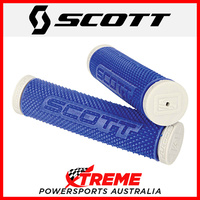 Scott SX11 ATV Grip Diamond Blue/Silver Motocross Handlebar 2196251024