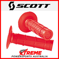 Scott Grip Radial Full Waffle Red Motocross Handlebar 2339250004