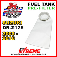 PROFILL MX For Suzuki FUEL TANK PRE-FILTER DR-Z125 DRZ 125 2003-2016 OFF ROAD