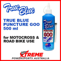 TRUE BLUE PUNCTURE GOO TYRE REPAIR PREVENTATIVE DIRT ROAD BIKE MOTOCROSS 500ml