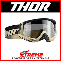 Thor Sniper Warship Sand/Black Goggles With Grey Smoke Lens MX Eyewear Motocross