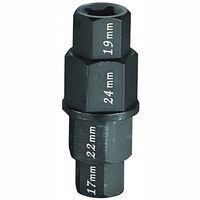 Whites 4-In-1 Hex Axle Tool 17 19 22 24mm Crmo    