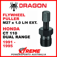 Flywheel Puller Honda CT110 Dual Range 1991-1995 M27x1.0 L/H External Thread