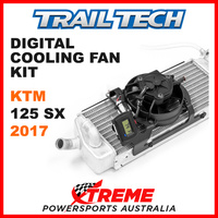 732-FN3 KTM 125SX 125 SX 2017 Trail Tech Digital Cooling Fan Kit