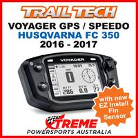 Trail Tech 912-107 Husqvarna FC350 16-17 Voyager GPS Computer Kit W/ Fin Sensor