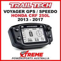 Trail Tech 912-700 Honda CRF250L 2013-2017 Voyager GPS Computer Kit W/Fin Sensor