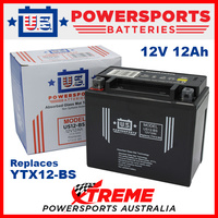 AGM 12V 12AH Battery for Honda TRX250TM 1997-2018 YTX12-BS