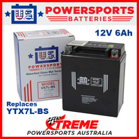 AGM 12V 6AH Battery for Yamaha YZF-R3 2015-2018 YTX7L-BS