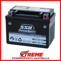 SSB Powersports  12V 105 CCA VTX4L-BS Kawasaki KLX110L 2014-2018 SSB AGM Battery