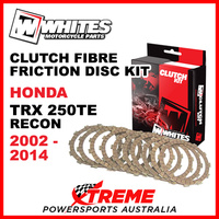 Whites Honda TRX250TE Recon 2002-2014 Clutch Fibre Plate Friction Disc Kit