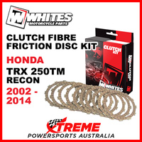 Whites Honda TRX250TM Recon 2002-2014 Clutch Fibre Plate Friction Disc Kit