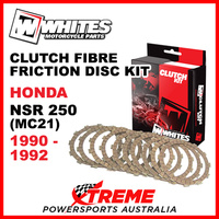 Whites Honda NSR250 MC21 1990-1992 Clutch Fibre Friction Disc Kit