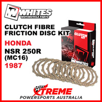Whites Honda NSR250R MC16 1987 Clutch Fibre Friction Disc Kit