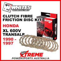 Whites Honda XL600V XL 600V Transalp 1990-1997 Clutch Fibre Friction Disc Kit