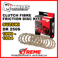 Whites For Suzuki DR250S DR 250S 1990-1994 Clutch Fibre Friction Disc Kit