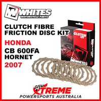 Whites Honda CB600FA Hornet 2007 Clutch Fibre Friction Disc Kit