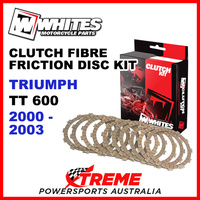 Whites Triumph TT 600 2000-2003 Clutch Fibre Friction Disc Kit
