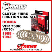 Whites Honda VFR750R VFR 750R RC30 1988-1992 Clutch Fibre Friction Disc Kit