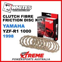 Whites Yamaha YZF-R1 1000cc 1998 Clutch Fibre Friction Disc Kit