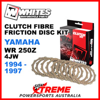 Whites Yamaha WR250Z WR 250Z 4JW 1994-1997 Clutch Fibre Friction Disc Kit