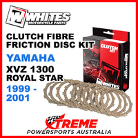 Whites Yamaha XVZ 1300 Royal Star 1999-2001 Clutch Fibre Friction Disc Kit