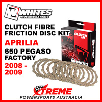 Whites Aprilia 650 Pegaso Factory 2008-2009 Clutch Fibre Friction Disc Kit
